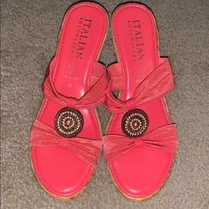 Italian shoemakers heels.